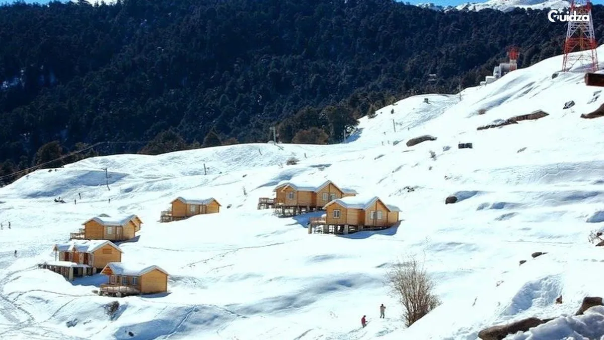 auli in snow